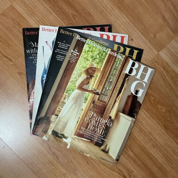 Better Homes & Gardens Magazines 2024 Sept Oct Nov Dec Set of 4 - Picture 1 of 10